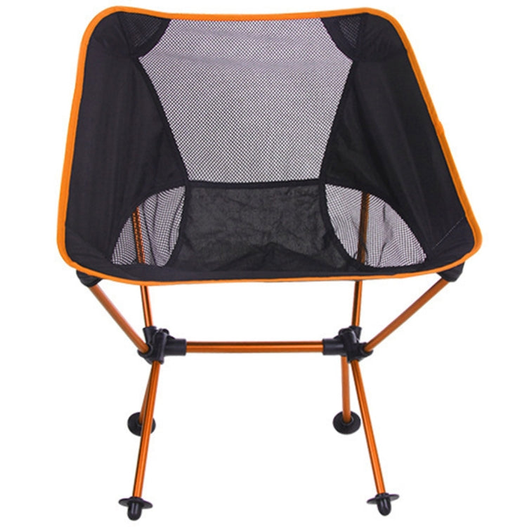 Outdoor Portable Folding Camping Chair Light Fishing Beach Chair Aviation Aluminum Alloy Backrest Recliner