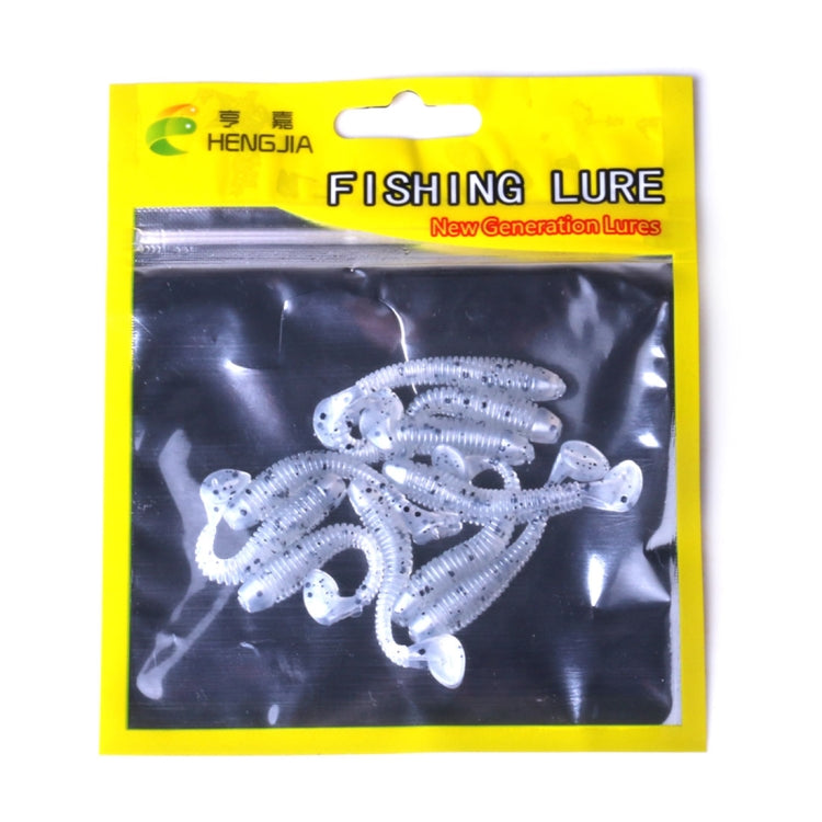 HENGJIA SO041 5cm/0.6g 10 PCS  Fishing Wobbler Soft Jigging Fishing Lure Worm Swimbaits Silicone Bait