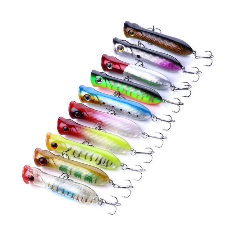 HENGJIA PO032 8cm/12g Simulation Hard Baits Fishing Lures with Hooks Tackle Baits Fit Saltwater and Freshwater