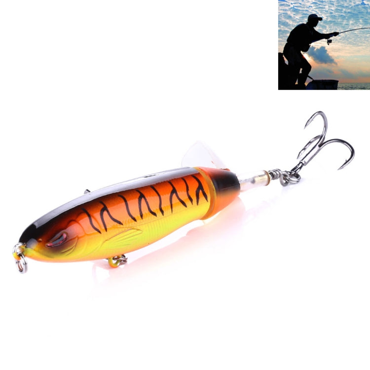 HENGJIA PE018 10cm/13g Propeller Tractor Shaped Hard Baits Fishing Lures Tackle Baits Fit Saltwater and Freshwater